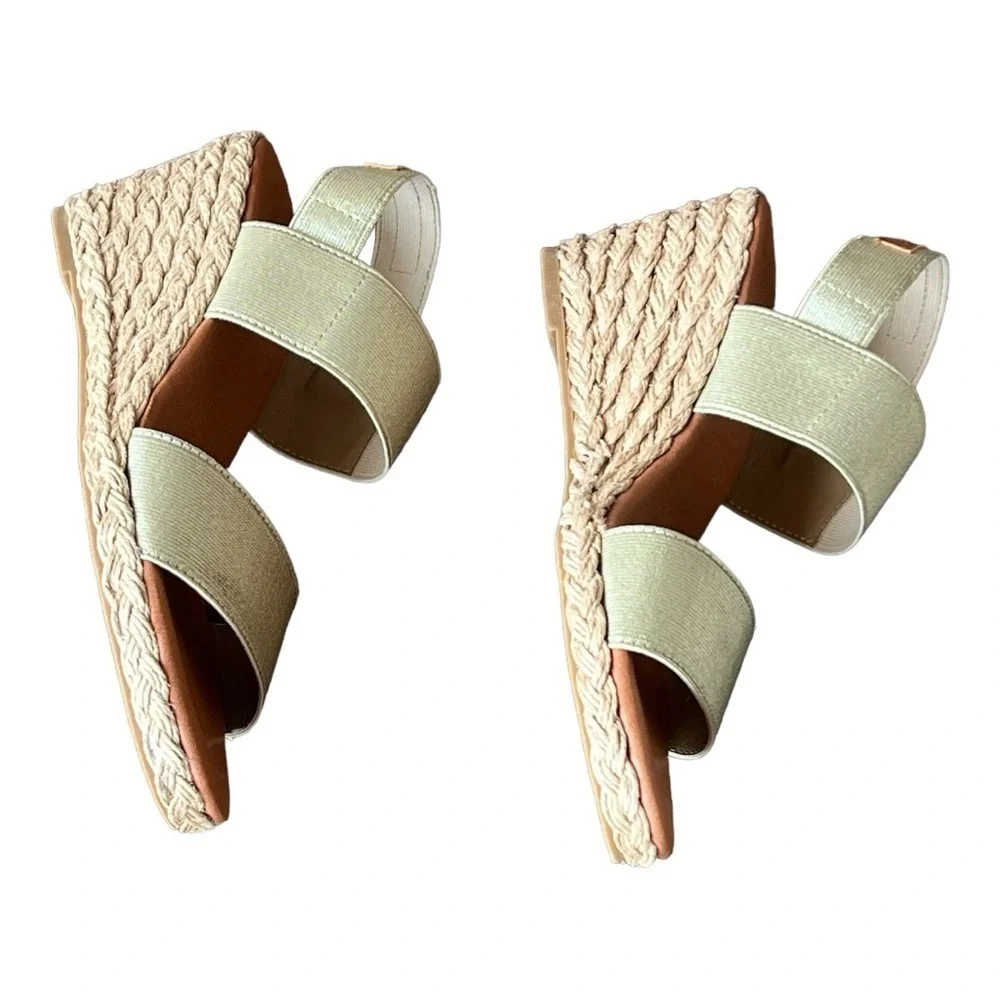 Tommy Bahama Sakura Espadrille Wedge Sandals Women’s Size 7.5M